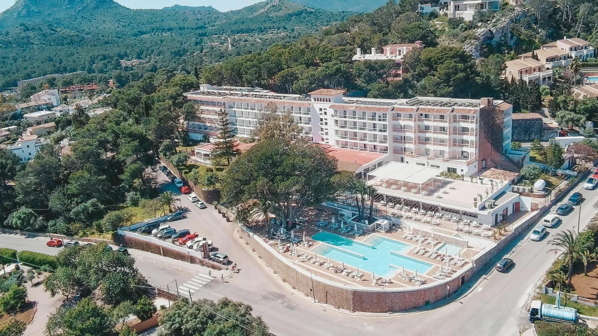 Hotel Na Taconera location